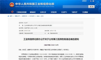工信部第三批名单公布 河北15家企业被评为绿色工厂